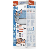Бассейн каркасный Bestway 56408 Steel Pro Max 305 см