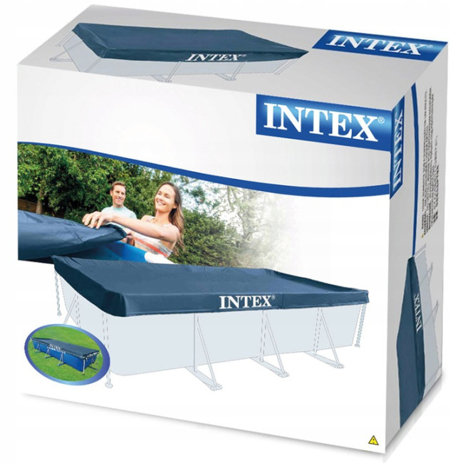 Накриття для каркасного басейну Intex 28039 460 x 226 см