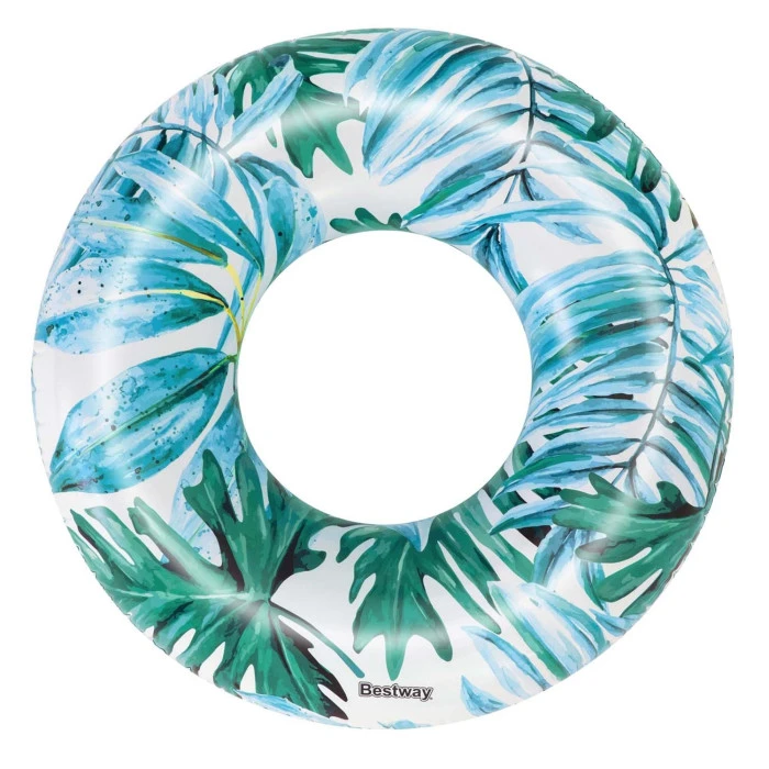 Круг надувной для плавания Bestway 36237 голубой, 119 см