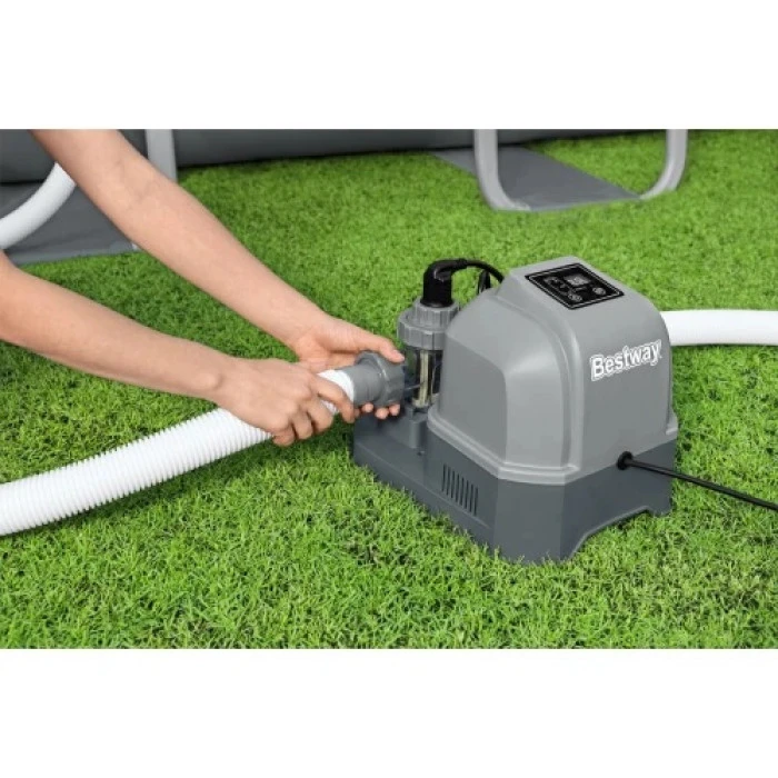 Хлоргенератор соленой воды для бассейнов BESTWAY + тест-полоски