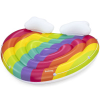 Пліт надувний для плавання Bestway 43722 Кольорові мрії, 164 х 148 см