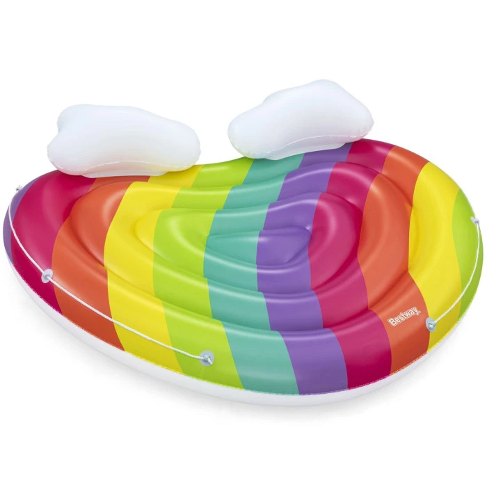 Плот надувной для плавания Bestway 43722 Цветные мечты, 164 х 148 см