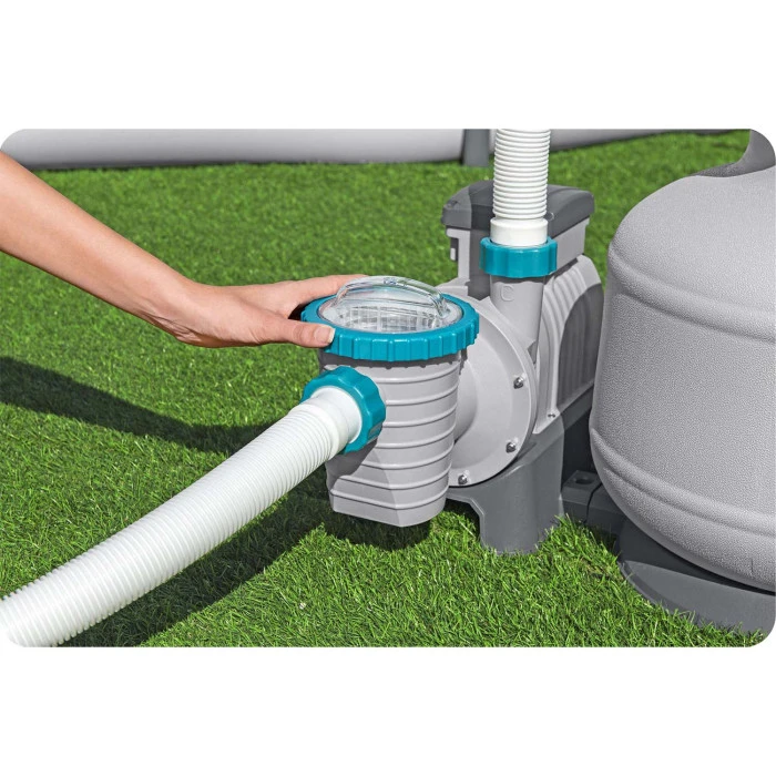 Насос з піщаним фільтром Bestway 58486 11355 л/год + фільтруючі кульки