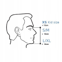 Маска для дайвинга MASTER SM Black