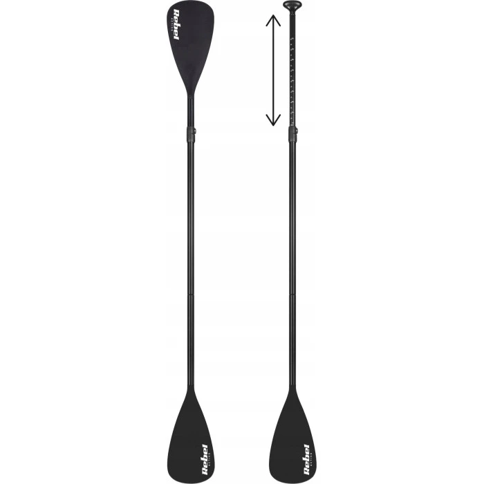 Надувная SUP доска (Сапборд) Rebel ACTIVE RBA-4507 335 оранжево-серая