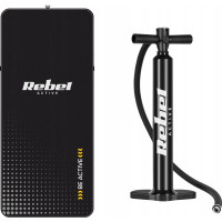 Надувна SUP дошка (Сапборд) Rebel ACTIVE RBA-4507 335 помаранчево-сіра