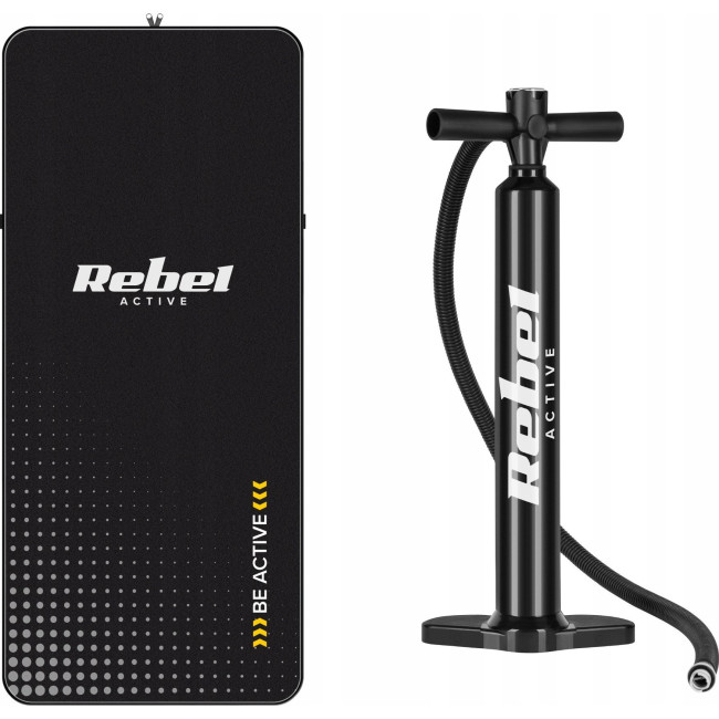 Надувна SUP дошка (Сапборд) Rebel ACTIVE RBA-4507 335 помаранчево-сіра