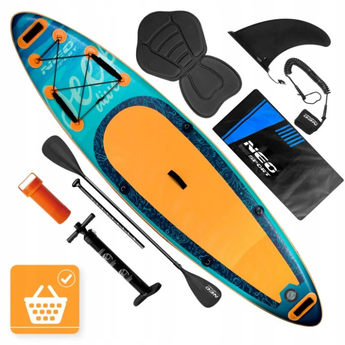 Надувная SUP доска (Сапборд) Neo-Sport 170214 Aquasurf 320 х 84 х 15 см