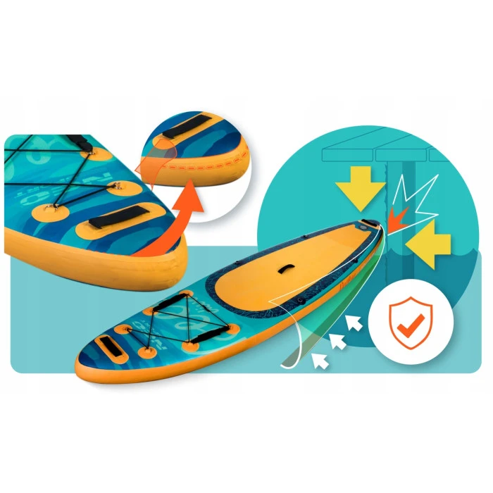 Надувная SUP доска (Сапборд) Neo-Sport 170214 Aquasurf 320 х 84 х 15 см