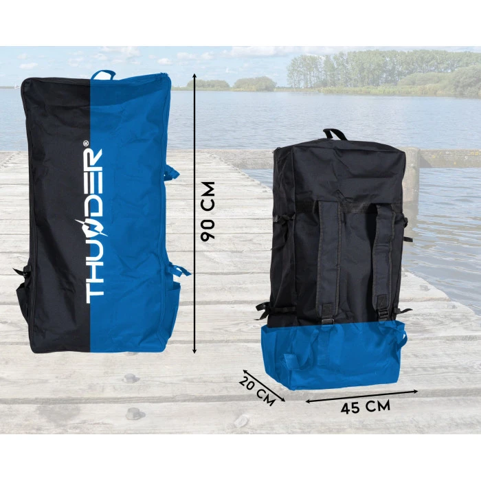 Рюкзак для SUP дошки (Сапборду) THUNDER, чорний
