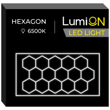Светильник светодиодный шестиугольный LumiOn L0-5, 485 x 244 см