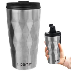 Термокружка IDENTITY 430 мл, сіра