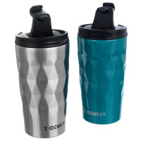 Термокружка IDENTITY 430 мл серая