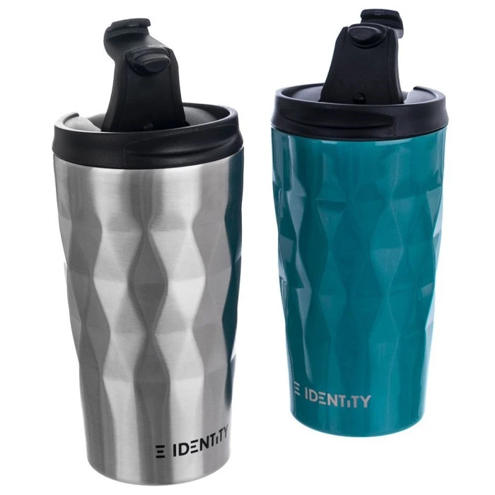 Термокружка IDENTITY 430 мл серая