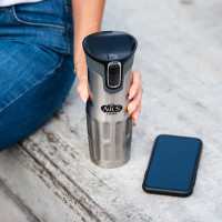 Термочашка NILS CAMP NCC06 420 мл, срібна