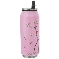 Термокружка Orion Tree hearts 400 мл, рожева