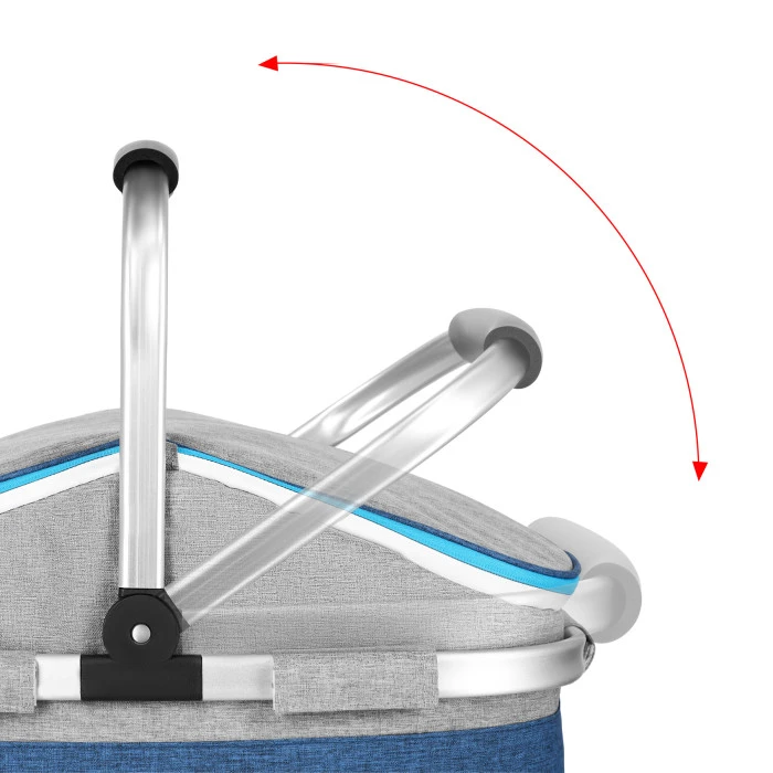 Термосумка NILS CAMP NC2901 35 л, синьо-сіра