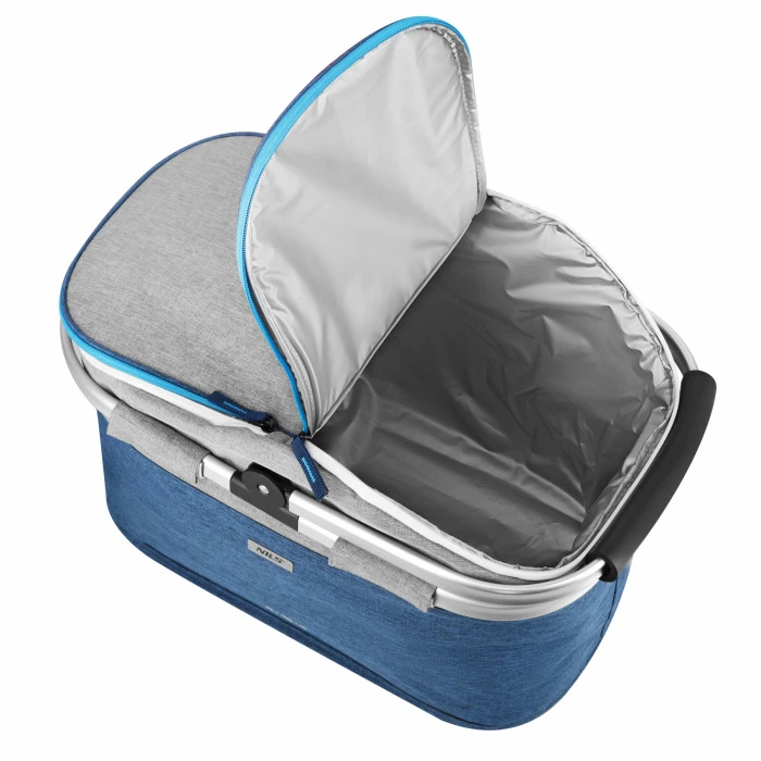 Термосумка NILS CAMP NC2901 35 л, синьо-сіра