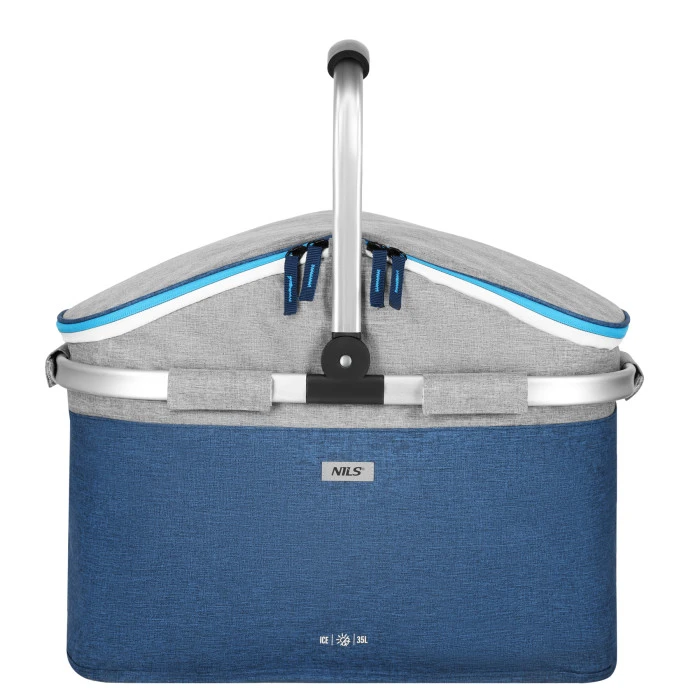 Термосумка NILS CAMP NC2901 35 л, синьо-сіра