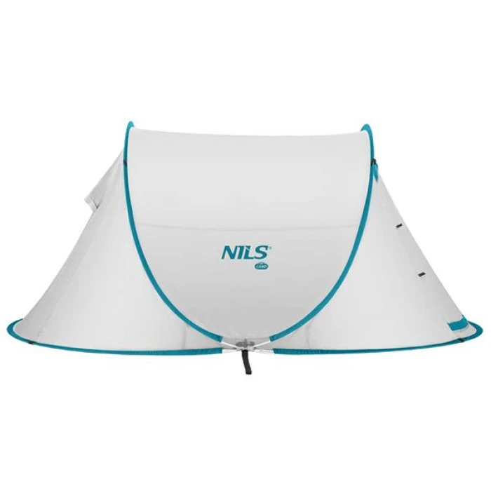 Палатка двухместная самораскладная NILS CAMP NC3743, светло серая