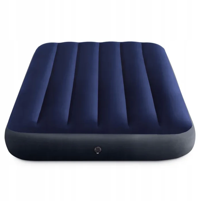 Надувной матрас INTEX 64757 с насосом 191 х 99 х 25 см, синий