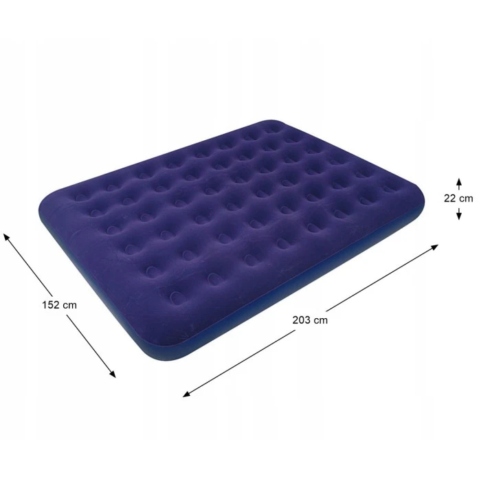 Матрас надувной AVENLI Queen 203x152 см, синий