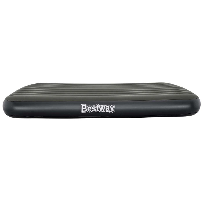 Матрас надувной Bestway 6713N 203x152 см, черно-серый.