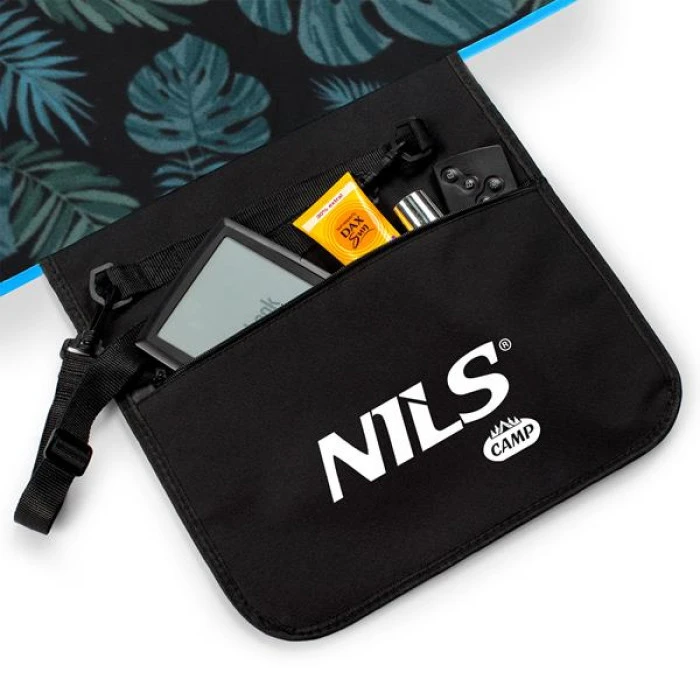 Коврик для пикника NILS CAMP NC2222 200 х 200 см, черно-зеленый