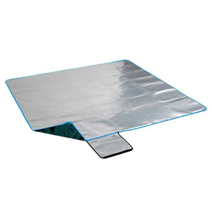 Коврик для пикника NILS CAMP NC2222 200 х 200 см, черно-зеленый