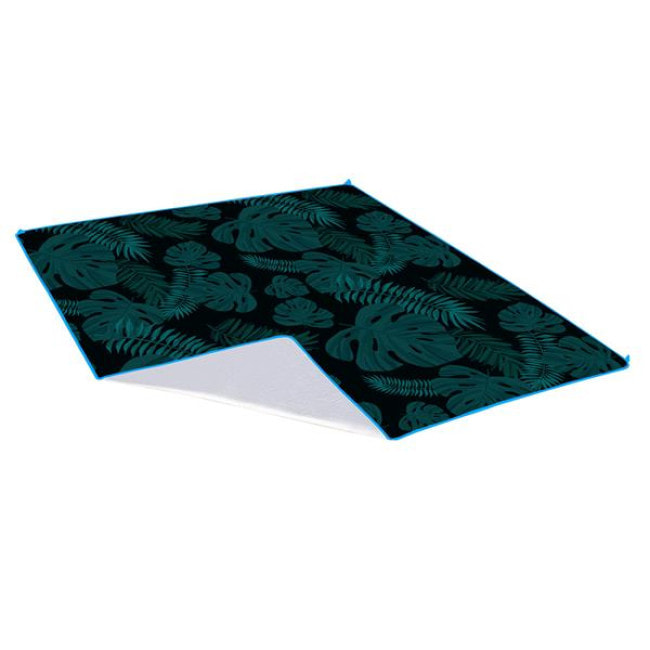 Килимок для пікніка NILS CAMP NC2222 200 х 200 см, чорно-зелений