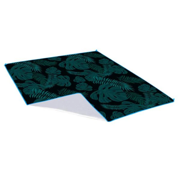 Коврик для пикника NILS CAMP NC2222 200 х 200 см, черно-зеленый