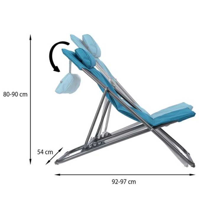Лежак NILS CAMP NC3018
