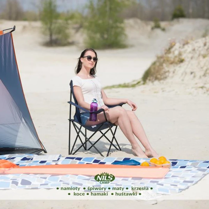 Кресло кемпинговое NILS CAMP NC3044, синее