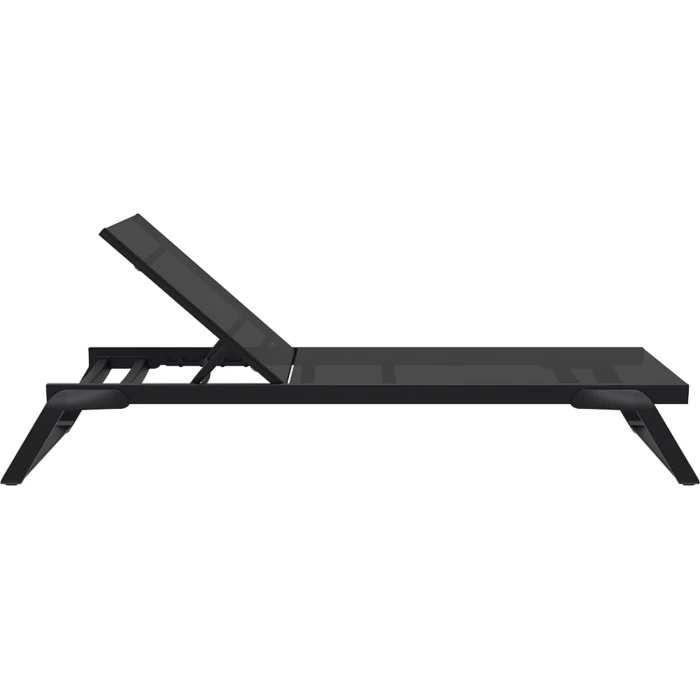 Шезлонг Siesta Tropic, черный