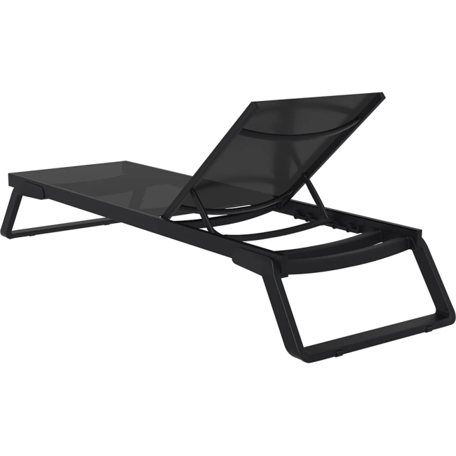 Шезлонг Siesta Tropic, чорний