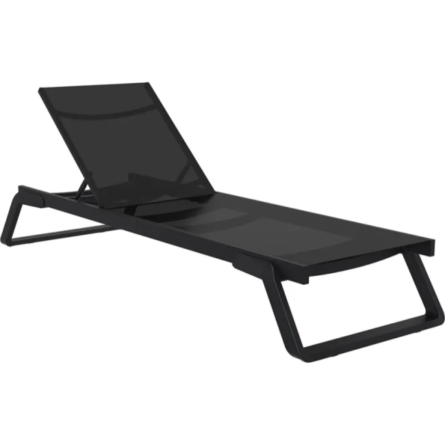 Шезлонг Siesta Tropic, чорний