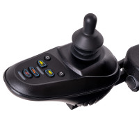 Электрическая инвалидная коляска inSPORTline Hawkie Evo с регулируемой спинкой 700W