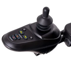 Электрическая инвалидная коляска inSPORTline Hawkie Evo с регулируемой спинкой 700W