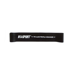 Лента-эспандер для упражнений K-Sport Power Band Mini черная