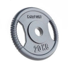 Диск чугунный K-SPORT O20 20 кг