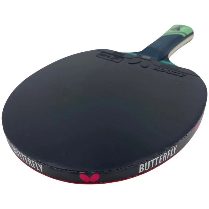 Ракетка для настольного тенниса BUTTERFLY Ovtcharov Gold, черно-красная.