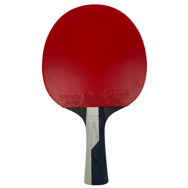 Ракетка для настольного тенниса BUTTERFLY Timo Boll Diamond, черно-красная.