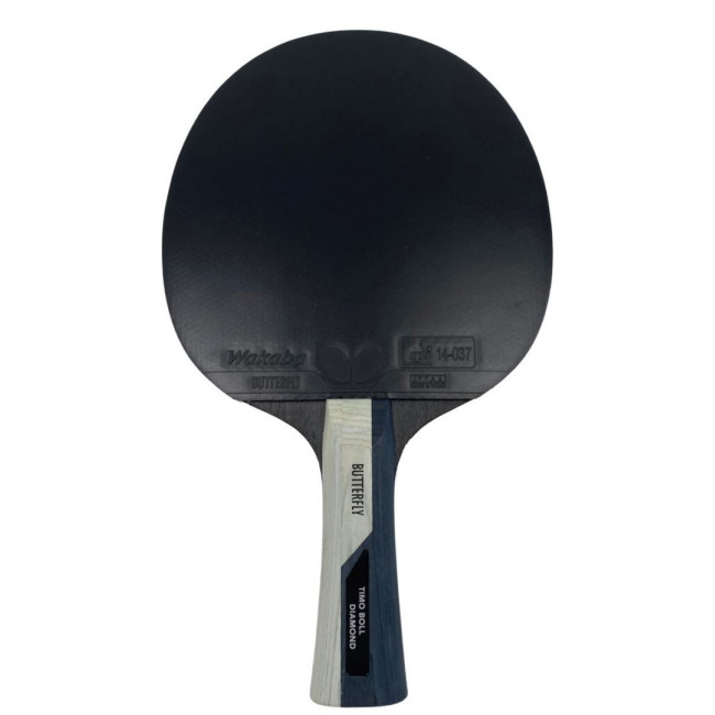 Ракетка для настольного тенниса BUTTERFLY Timo Boll Diamond, черно-красная.