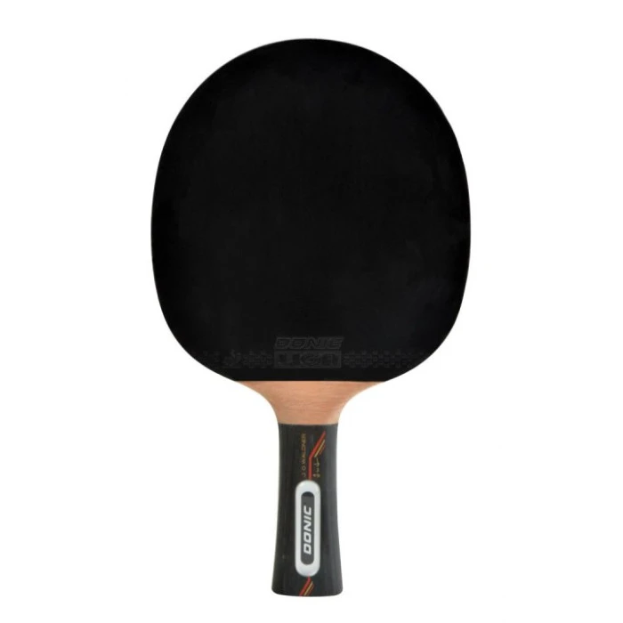 Ракетка для настольного тенниса DONIC WALDNER 5000, черно-красная.