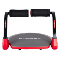 Дип-станция inSPORTline AB Perfect Duo II, черно-красная