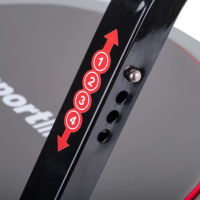 Дип-станция inSPORTline AB Perfect Duo II, черно-красная