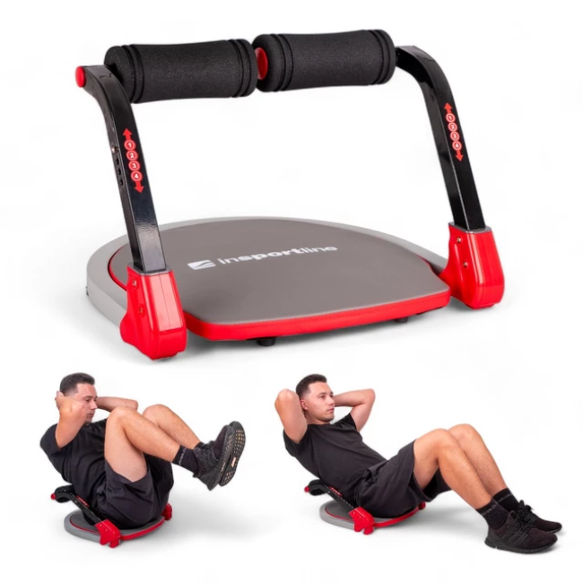 Дип-станция inSPORTline AB Perfect Duo II, черно-красная