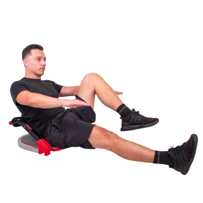 Дип-станция inSPORTline AB Perfect Duo II, черно-красная