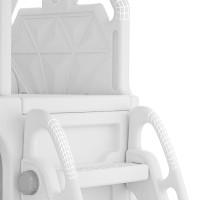 Детская горка 2в1 inSPORTline Karosino, 116,5 х 61,5 х 98 см - белая