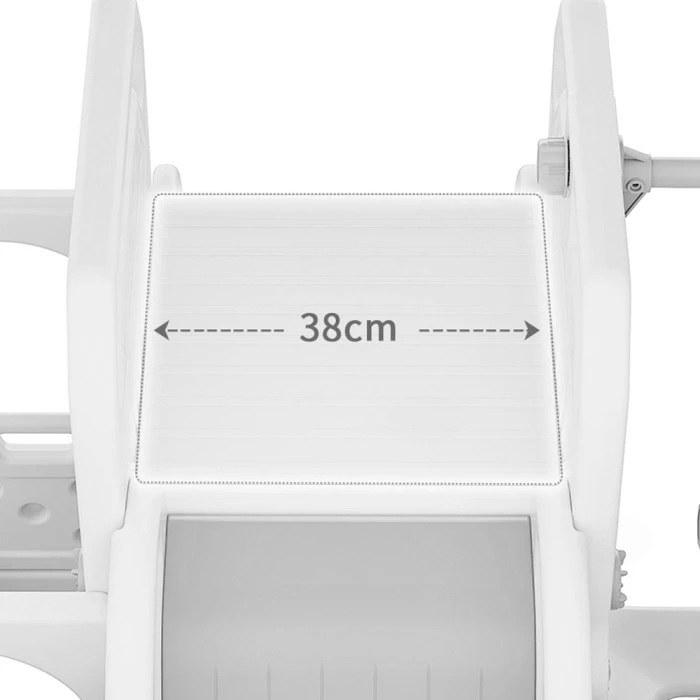 Детская горка 2в1 inSPORTline Karosino, 116,5 х 61,5 х 98 см - белая